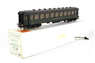 Metropolitan 7030 H0 (AC) SBB Personenwagen C4Ü 9588, grün (OCC)