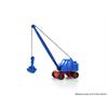 Minis N Fuchs F 301 Bagger, Gittermast, mit Schaufel, blau/rot