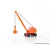 Minis N Fuchs F 301 Bagger, Gittermast, mit Schaufel, orange/rot