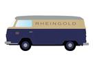 Minis N VW T2 Transporter, Rheingold