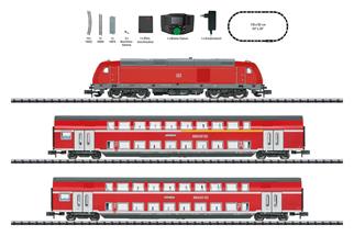 Minitrix N (Sound) DB AG Startset Diesellok BR 245 mit Regional-Express
