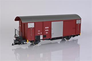 MK Modells IIm MGB gedeckter Güterwagen Gbv 4434, oxydrot
