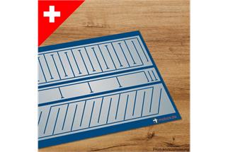mobax.de H0 Parkplatz-Set blau Schweiz