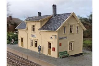 Modellbygg H0 Bahnhof Haukeland