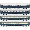 Models World H0 (DC) CIWL Luxuszug-Wagenset 1 VSOE, Ep. VI, 4-tlg.