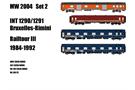 Models World H0 Railtour Zugset 2 INT 1290/1291 Freccia Del Sole, 4-tlg.