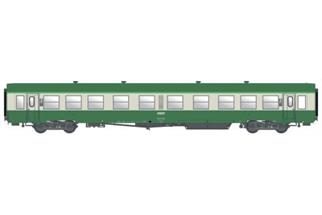 Models World H0 SNCF Reisezugwagen B10t U63, 2. Klasse, Ep. IVb