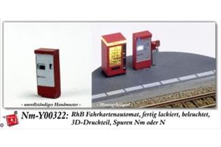 N-Track N/Nm RhB-Fahrkartenautomat