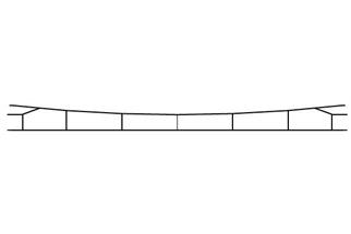 N-Train N Fahrdrahtstück DB Re160 als Messingätzteil, Länge 135 mm (Inhalt: 5 Stk.)