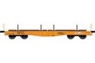 NME H0 (AC) Wascosa Containertragwagen Sgmmns, Green Cargo, orange, Ep. VI