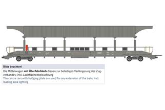 NME H0 (DC) BLS Autoverlad-Mittelwagen, AP42, Typ Talbot, Ep. VI