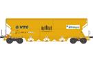 NME H0 VTG Getreidesilowagen Tagnpps, RTI, gelb - Logo dunkelblau, Ep. VI