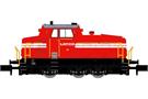 NME N (Digital) Lonza Diesellok DHG C 163, rot, Ep. IV