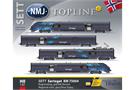 NMJ H0 (AC Sound) Sørtoget Elektrotriebzug BM73 004, 4-tlg.