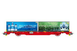 NMJ H0 CargoNet Containertragwagen Lgns 42 76 443 20xx-x, Farris/Imsdal