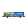 NMJ H0 CargoNet Containertragwagen Lgns 42 76 443 2146-0, Farris/PostNord