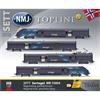 NMJ H0 (DC Sound) Sørtoget Elektrotriebzug BM73 004, 4-tlg.