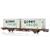 NMJ H0 Green Cargo Containertragwagen Lgjns 42 74 443 0 147-2