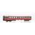 NMJ H0 NSB Personenwagen B3 25538, rot/grau/silber