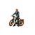 Noch H0 3D-Master-Einzelfigur Fahrradpolizist