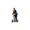 Noch H0 3D-Master-Einzelfigur Mann auf E-Scooter