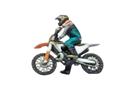 Noch H0 3D-Master-Einzelfigur Motocross-Motorrad im Gelände