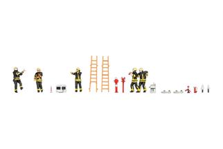 Noch H0 Figuren-Themenwelt Feuerwehreinsatz