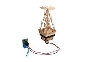 Noch H0 micro-motion Weihnachtsmarkt-Pyramide