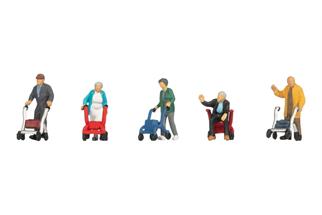 Noch H0 Senioren mit Rollator