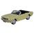 Oxford H0 Ford Mustang Cabrio 1965 Frühjahr gelb