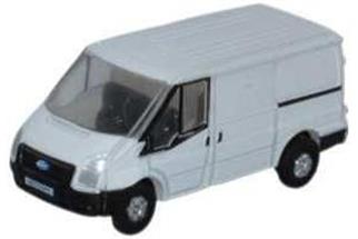 Oxford N Ford Transit Box Van SWB, white