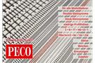 Peco Gleiskatalog, Deutsch