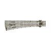 Peco H0 Code 100 Weiche links Radius 610 mm, 12°