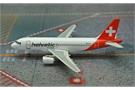 Phoenix Models 1:400 Helvetic Airbus A319 HB-JVK (Metallmodell)