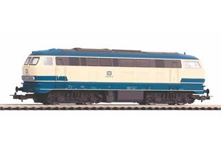 Piko H0 (AC Digital) DB Diesellok 218 218-6, ozeanblau/beige, Ep. IV