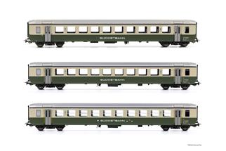 Piko H0 (AC) SOB Reisezugwagen-Set EW I B + B + B, Ep. V, 3-tlg.