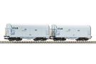 Piko H0 ATIR Rail Schiebeplanenwagen-Set, Ep. VI, 2-tlg.