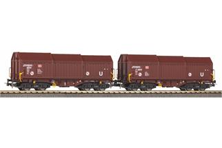 Piko H0 DB AG Teleskophaubenwagen-Set Shimmns-u, Ep. VI, 2-tlg.