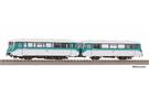 Piko H0 (DC) DR Dieseltriebwagen BR 772 + Steuerwagen, mintgrün, LDK, Ep. VI