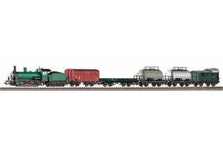 Piko H0 (DC) SNCB Startset Dampflok Reihe 71 mit Güterzug, Ep. III