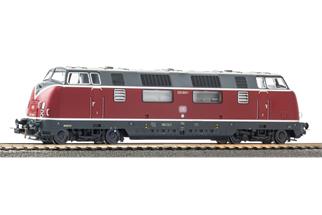 Piko H0 (DC Sound) DB Diesellok BR 220, purpurrot, Ep. IV