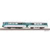Piko H0 (DC Sound) DR Dieseltriebwagen BR 772 + Steuerwagen, mintgrün, LDK, Ep. VI