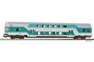 Piko H0 DR Doppelstock-Steuerwagen DBmq 776, mintgrün, Ep. IV