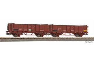 Piko H0 FS Hochbordwagen-Set, Graffiti, Ep. V, 2-tlg.