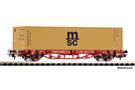 Piko H0 NS Containertragwagen, 40' MSC, Ep. V