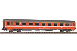 Piko H0 ÖBB Reisezugwagen Eurofima Amoz, 1. Klasse, reinorange, Ep. IV