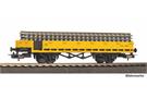 Piko H0 RLF Niederbordwagen, mit Ladegut, Ep. IV