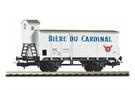 Piko H0 SBB gedeckter Güterwagen G02 Cardinal Bier, mit Bremserhaus, Ep. III