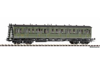 Piko H0 SNCB Abteilwagen, 3. Klasse, ohne Bremserhaus, Ep. III