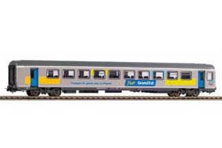 Piko H0 SNCF Personenwagen Corail B11tu, Fluo Grand Est, 2. Klasse, Ep. VI (Sonderserie F)